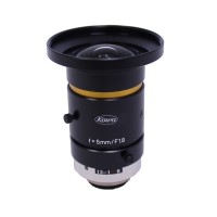 Kowa LM5JC10M 2/3" 5mm F1.8 Manual Iris C-Mount Lens, 10-Megapixel Rated